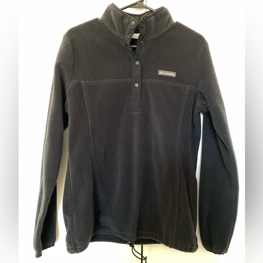 Columbia fleece snap pullover